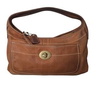 VTG Coach Vintage Legacy Ergo Bag Vachetta Leather RARE 11010